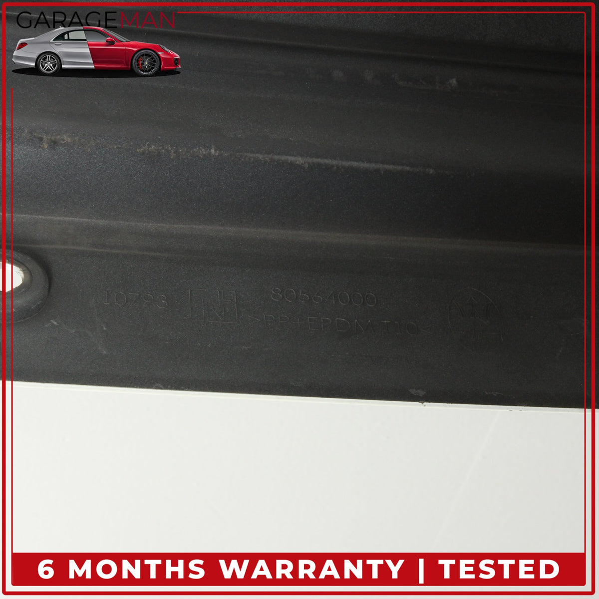 2008-2018 Maserati GranTurismo Left and Right Side Skirt Rocker Panel White OEM