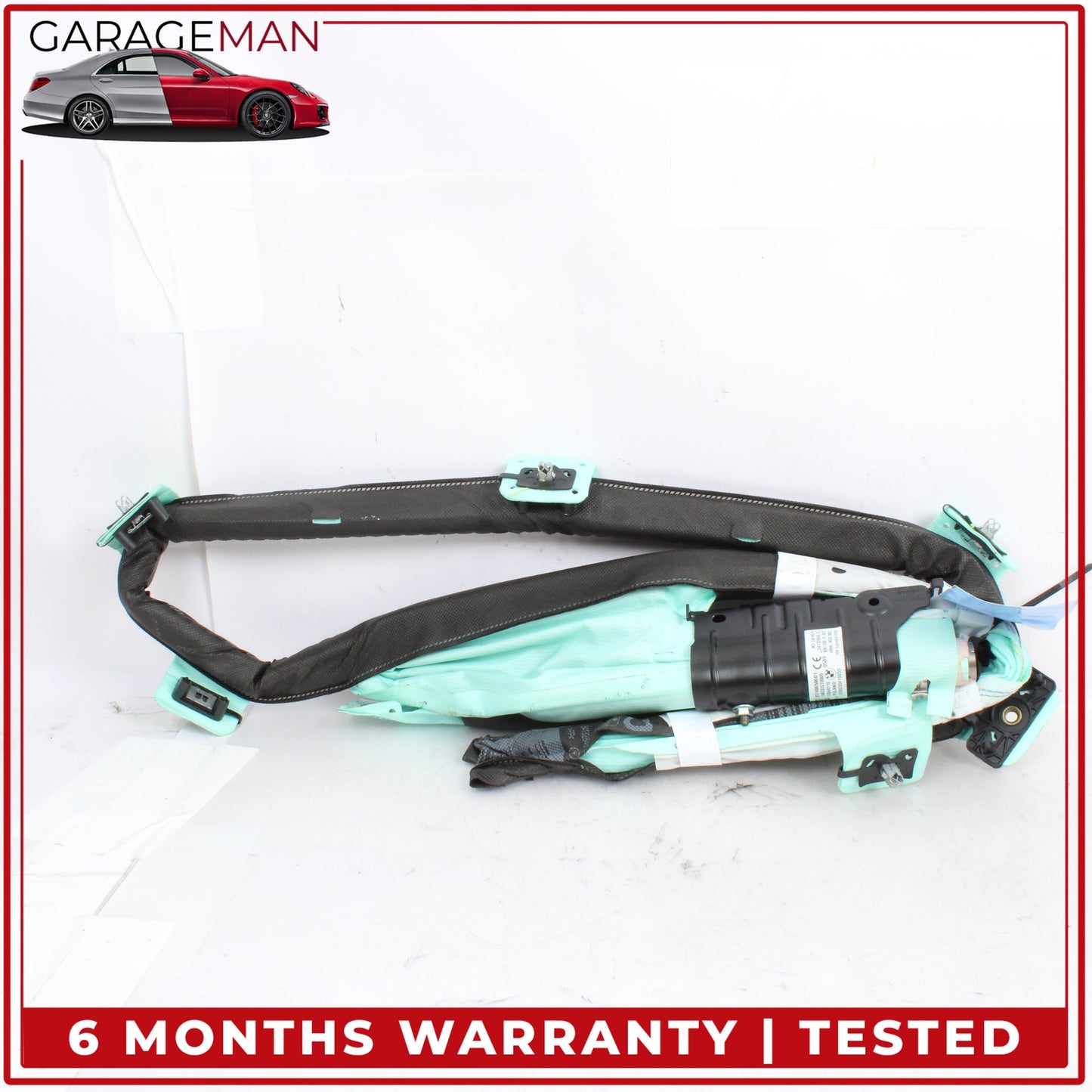2014-2021 BMW i3 I01 Right Side Upper Roof Curtain Air Bag 72127406506 OEM