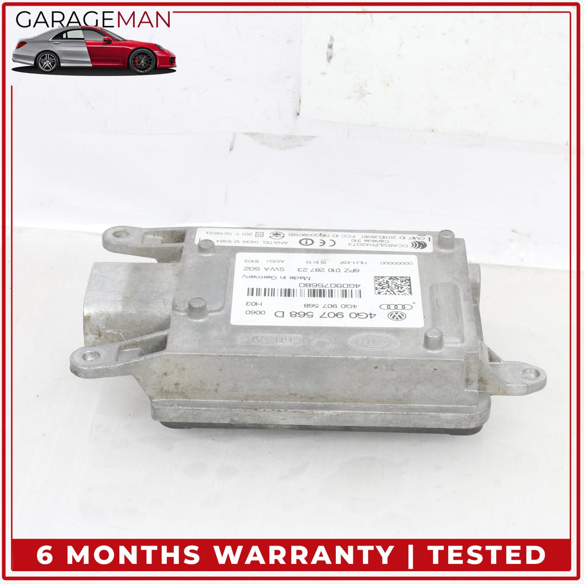 2012-2018 Audi A6 Rear Left and Right Blind Spot Radar Sensor Module Set OEM