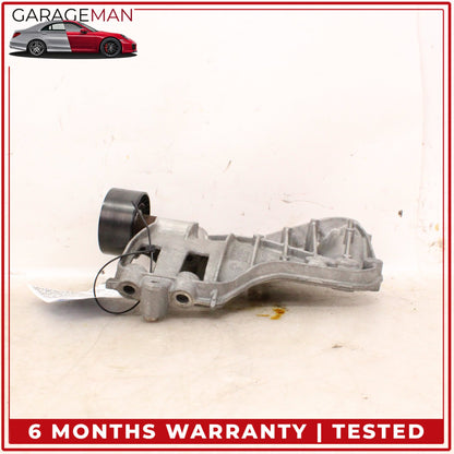2011-2019 BMW 640i F12 AC A/C Compressor Support Bracket w/ Pulley 7585167 OEM
