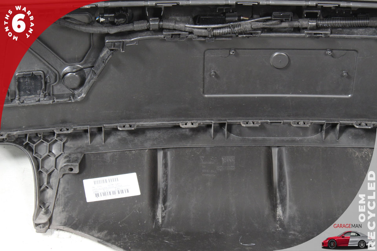 2015-2018 Porsche Macan 95B SUV Rear Bumper Cover 95B807417G Volcano Grey Metallic OEM