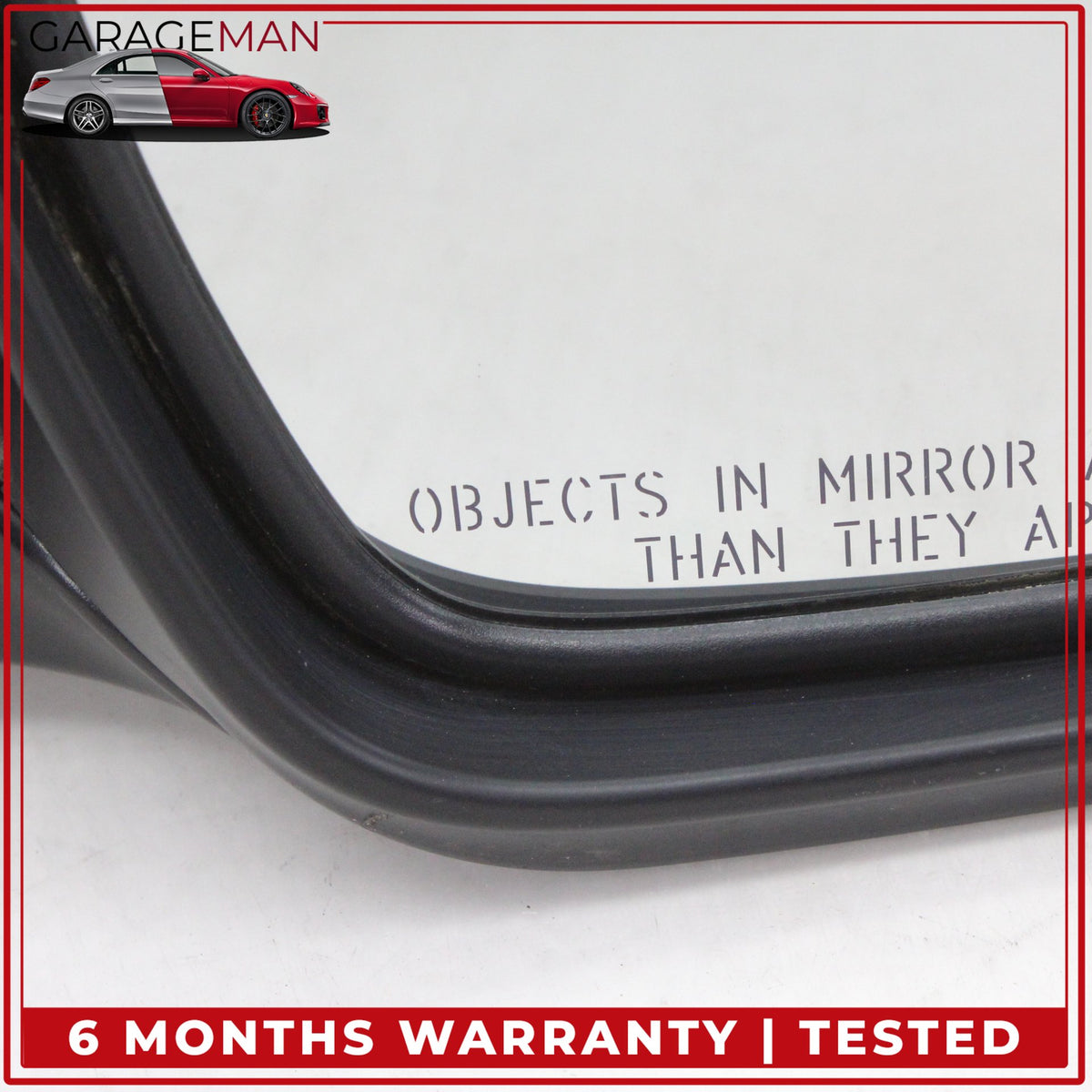 2012-2015 BMW 650i Front Right Passenger Side Door Rear View Mirror Black OEM