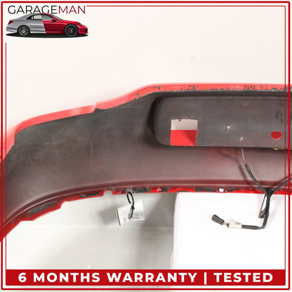 1999-2001 Porsche 911 996 Rear Bumper Cover Red 99650541108 OEM