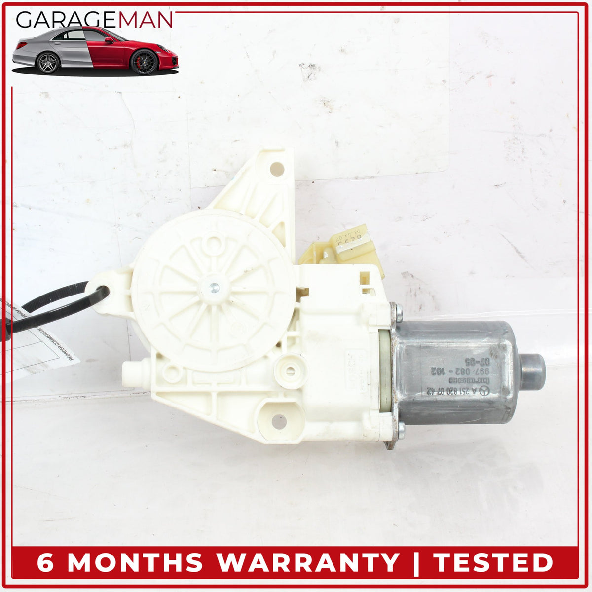 2006-2013 Mercedes W164 ML350 Front Left Window Regulator Motor 2518200742 OEM