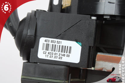 2008 Audi Q7 Steering Column Combination Switch 4F0953549A OEM