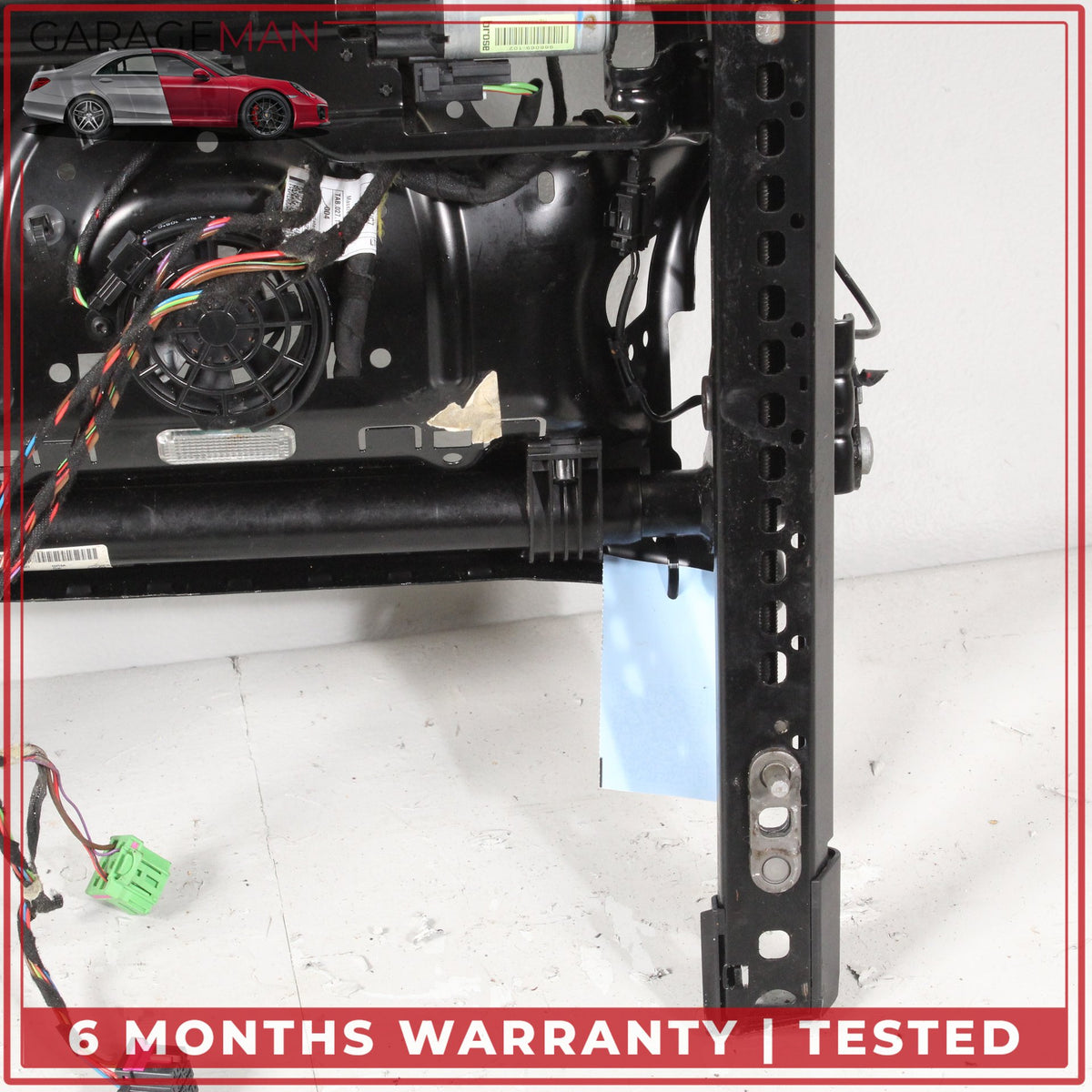 2012-2018 Audi A7 Front Right Passenger Side Seat Track Rail Frame w/ Motor OEM