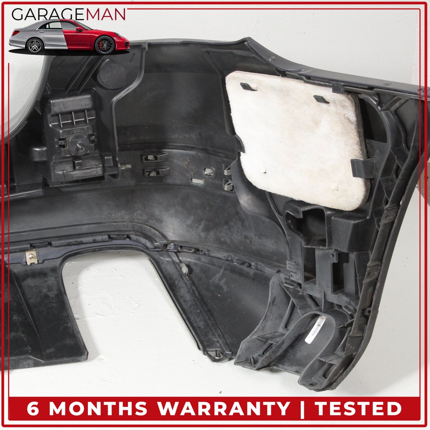 2009-2011 Mercedes W164 ML350 ML550 Base Rear Bumper Cover Assembly Blue OEM