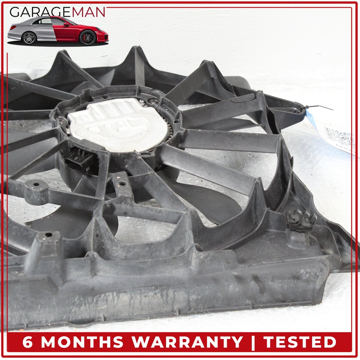 2014-2019 Chevrolet Silverado 1500 Radiator Cooling Dual Fan Motor Assembly OEM
