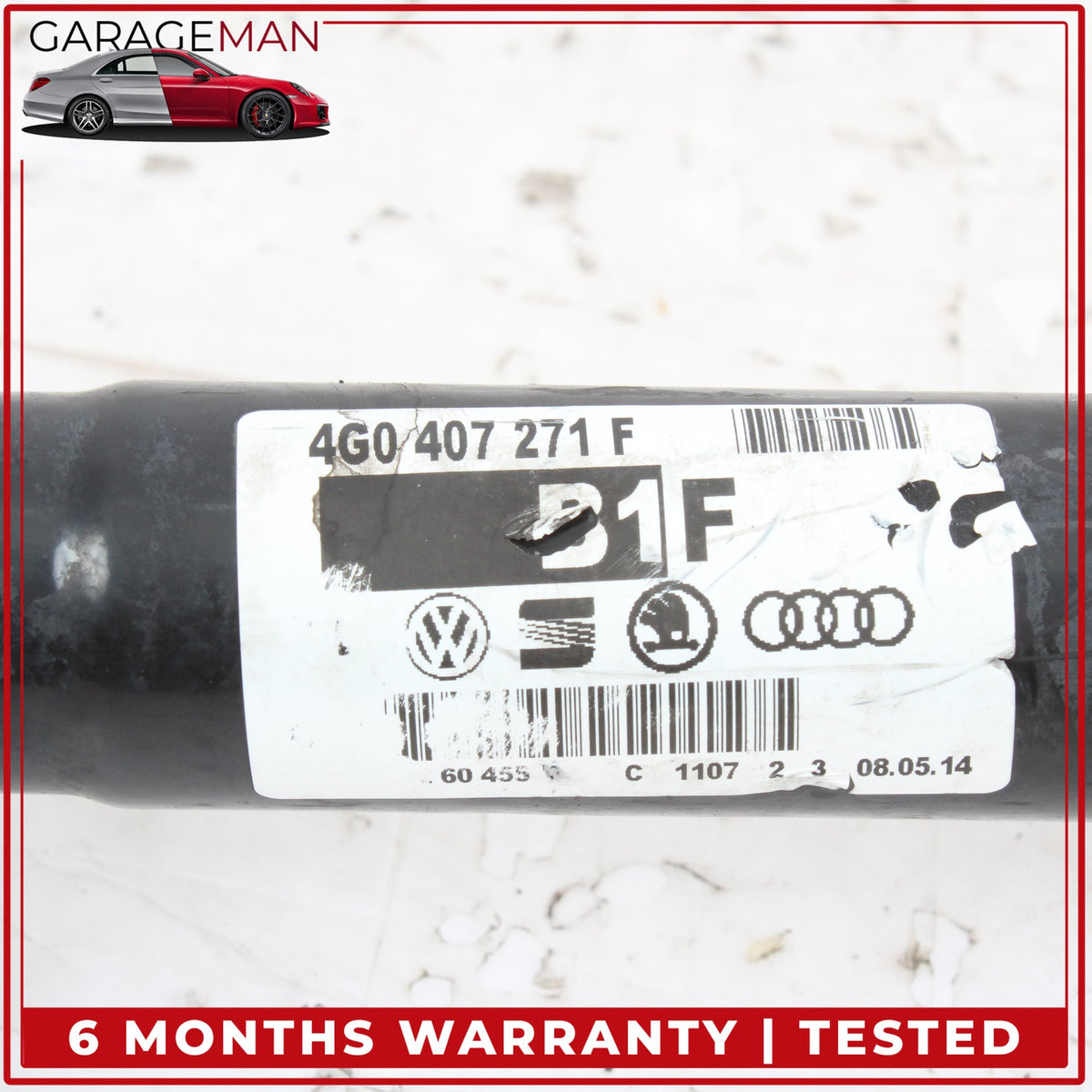 2011-2018 Audi A8 A6 A7 Front Left or Right CV Axle Drive Shaft 4G0407271F OEM