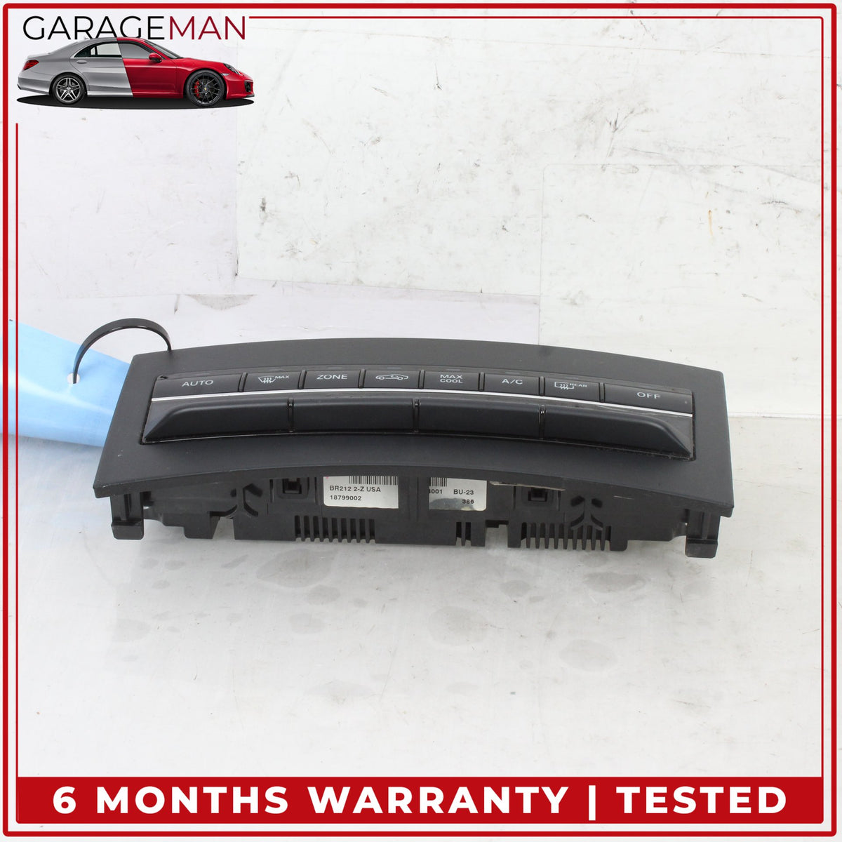 2010-2017 Mercedes W212 E400 A/C Heater Climate Control Switch 2129006727 OEM