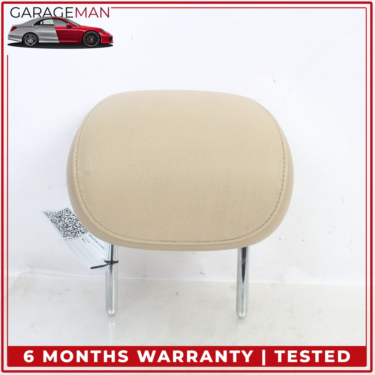 2012-2018 Audi A7 S7 RS7 Rear 2nd Second Row Seat Headrest Head Rest Set OEM