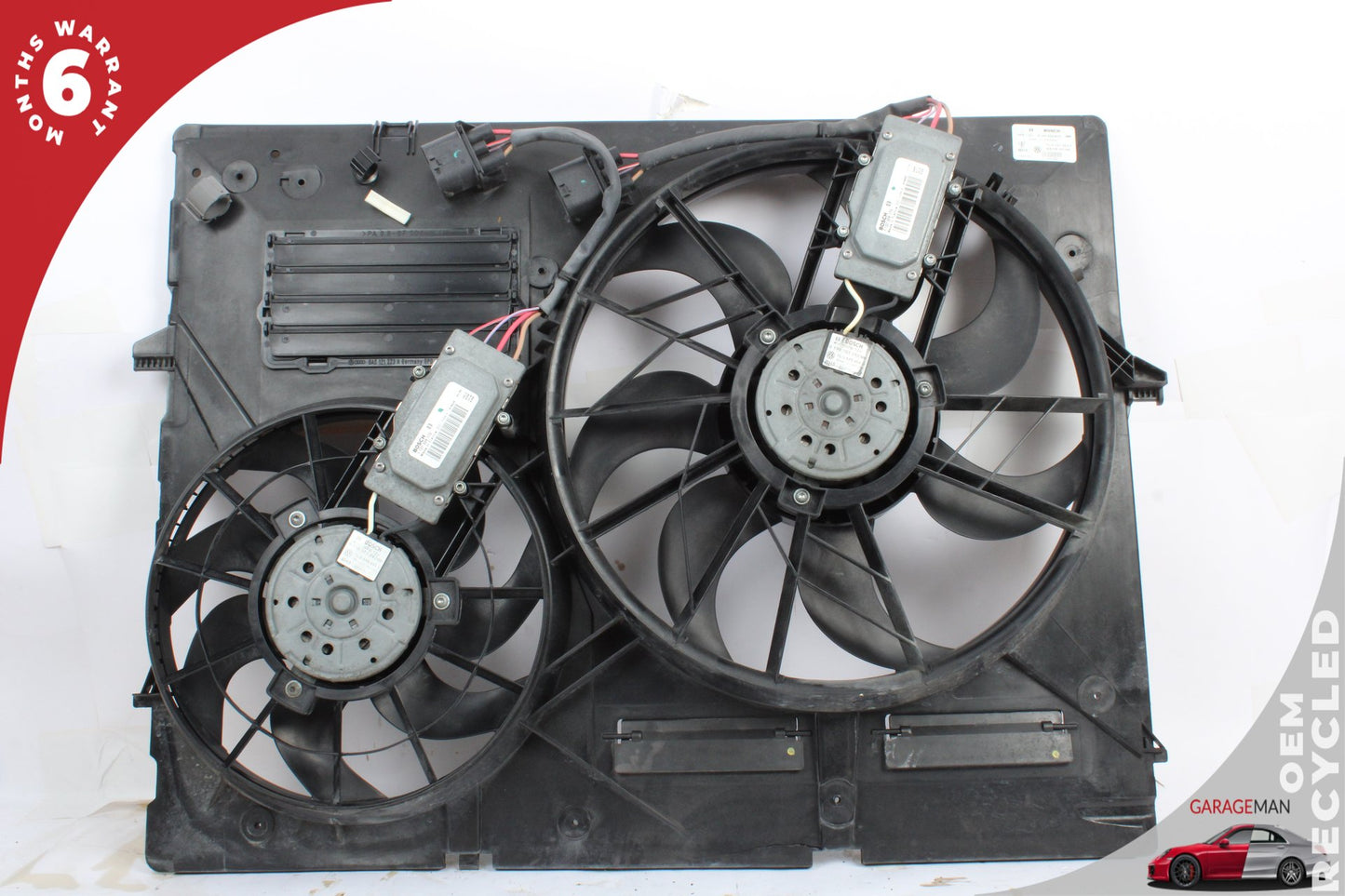 2007-2015 Audi Q7 Engine Radiator Cooling Fan Motor Assembly 7L0121253 OEM