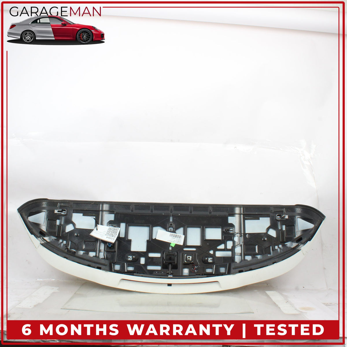2015-2020 Mercedes X156 GLA250 Rear Spoiler Wing w/ 3rd Brake Light White OEM