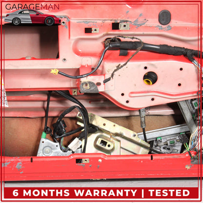 1997-2005 Porsche 911 996 Front Left Driver Side Door Shell Red 99653101104 OEM