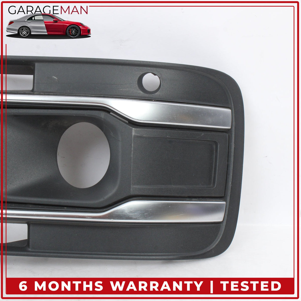 2017-2019 Audi Q7 Front Right Side Lower Bumper Fog Light Cover 4M0807682S OEM