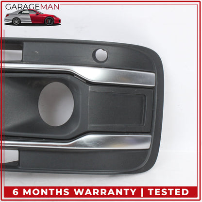 2017-2019 Audi Q7 Front Right Side Lower Bumper Fog Light Cover 4M0807682S OEM