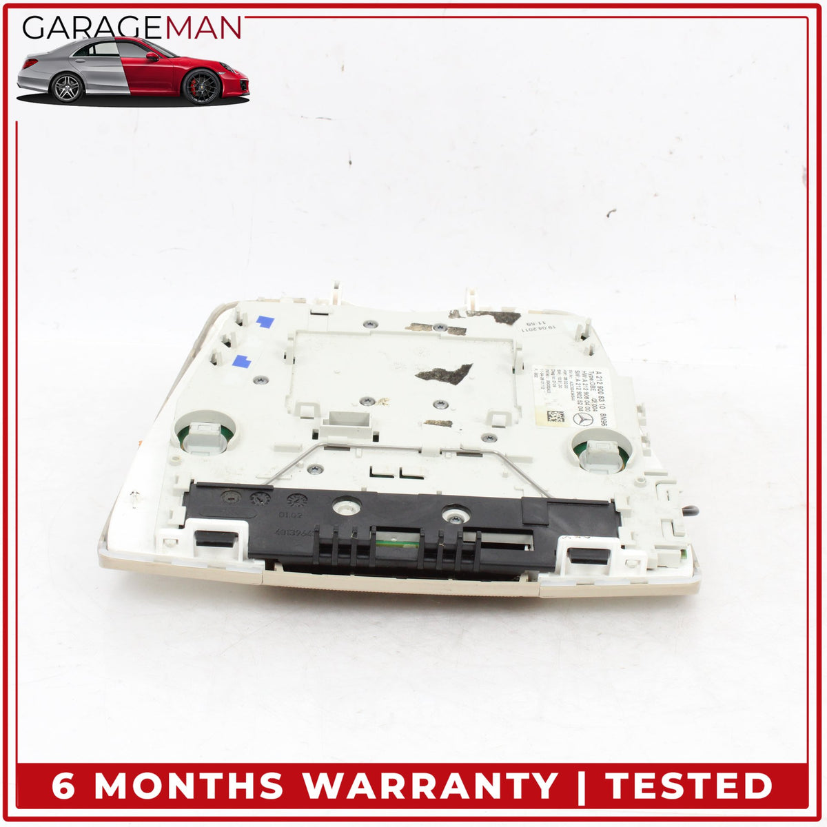 2012-2018 Mercedes W218 CLS63 AMG CLS400 Overhead Dome Light Lamp 2129008310 OEM