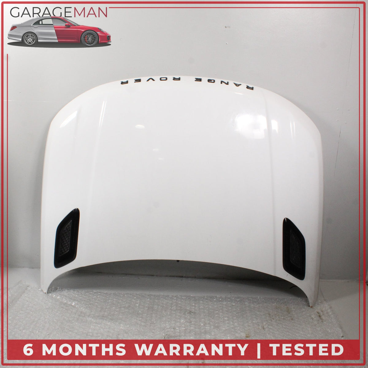 2014-2022 Range Rover Sport L494 Hood Bonnet Cover Panel Assembly White OEM