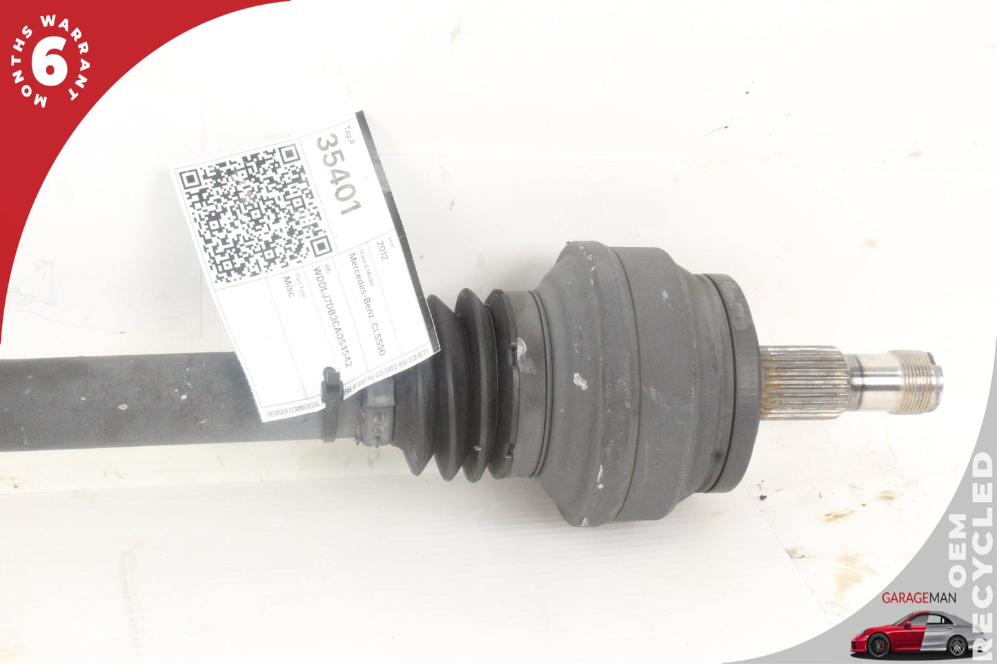 2007-2018 Mercedes W218 CLS550 CLS400 Rear Left or Right CV Axle 2213502010 OEM