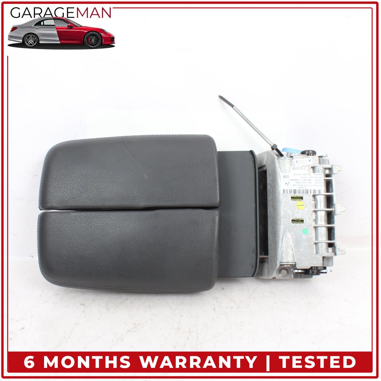 2017-2019 Audi Q7 Front Center Console Armrest Lid Cover Black 4M0864207D OEM