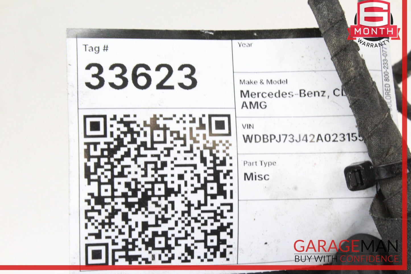 2000-2006 Mercedes W215 CL55 AMG Rear Bumper Parking Sensor Assembly OEM