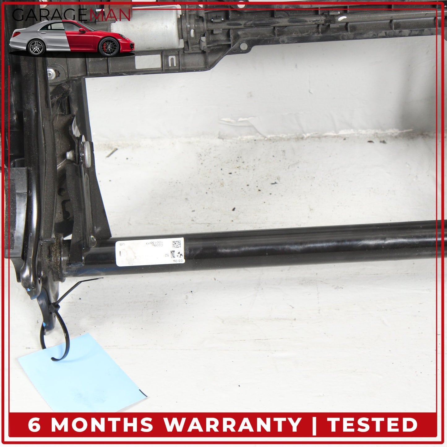 2014-2019 BMW X5 X6 Front Left Seat Track Rail Frame w/ Motors 52107329941 OEM