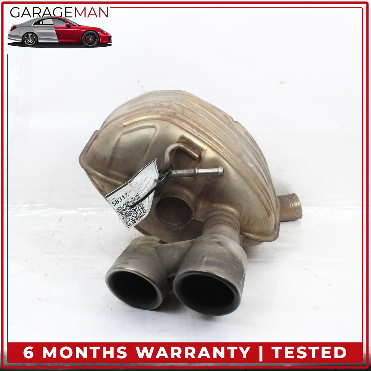 2010-2013 Porsche Panamera 970 Rear Left Side Exhaust Muffler 97011191103 OEM