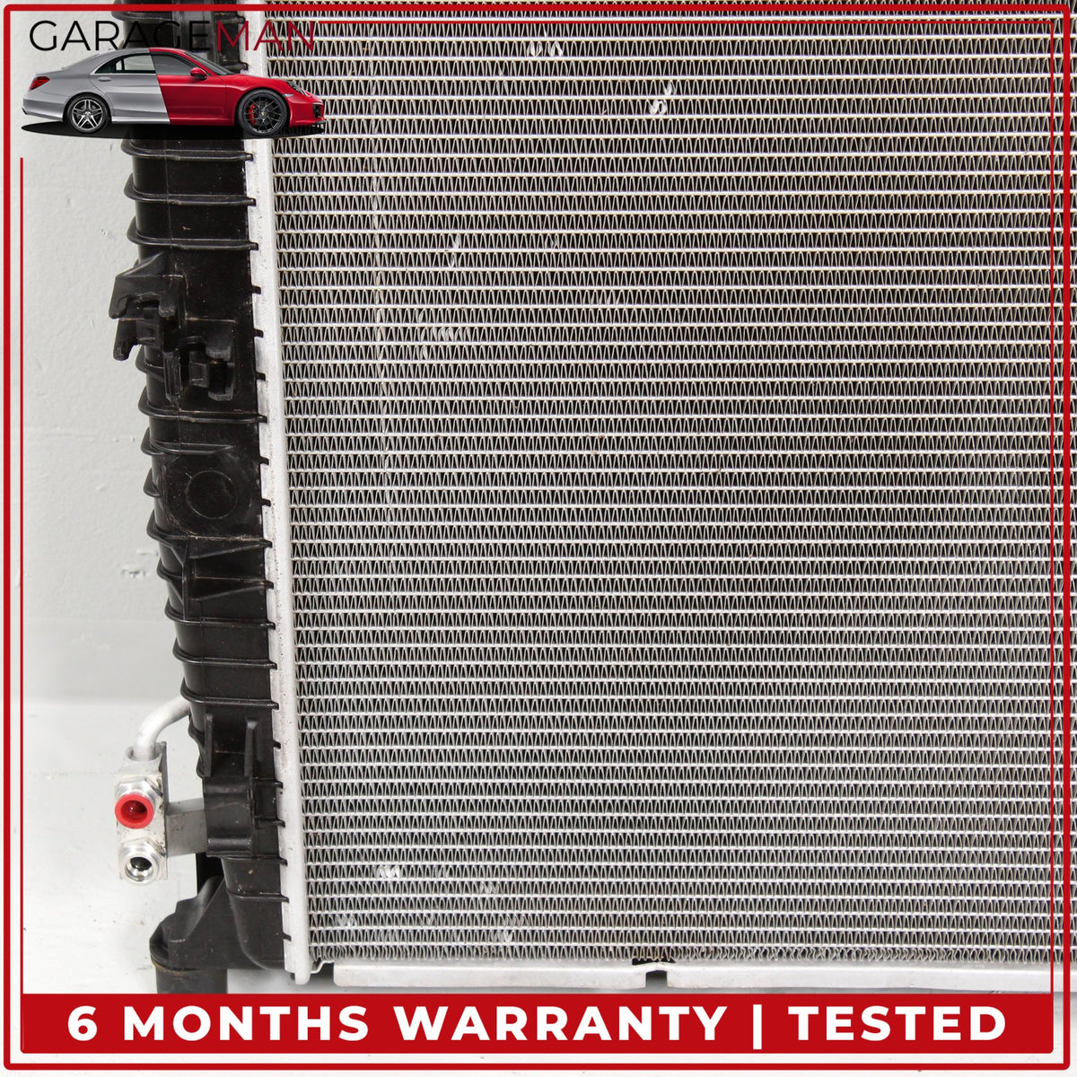 2012-2019 Mercedes W166 ML350 Water Radiator A/C Conditioning Condenser OEM