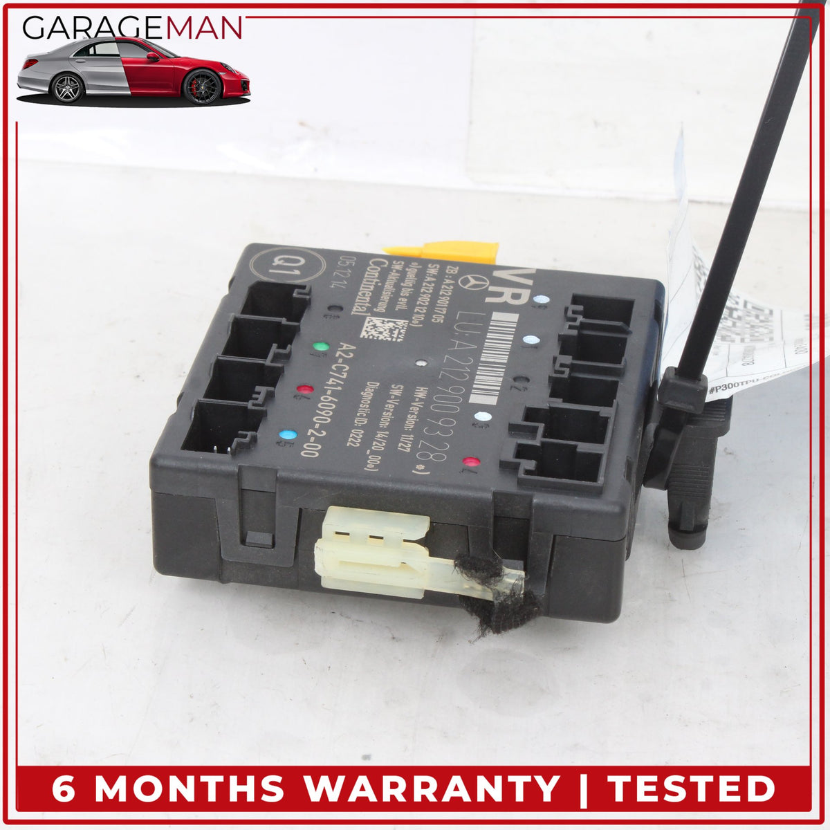 2008-2018 Mercedes W212 E400 Front Right Side Door Control Module 2129009328 OEM