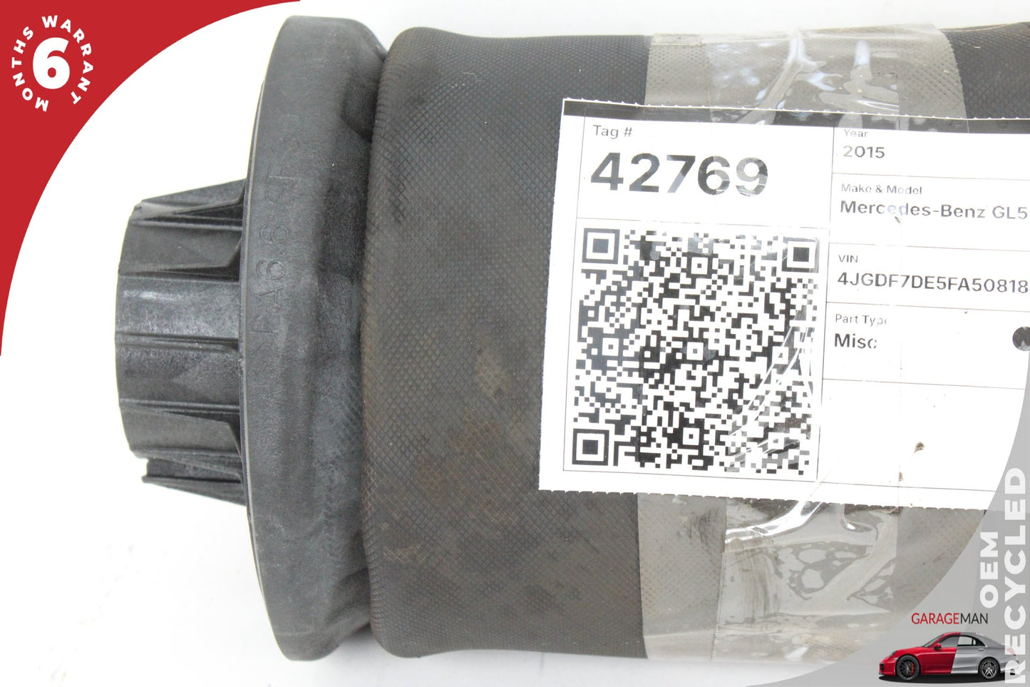 2006-2019 Mercedes X166 GL550 GLE400 Rear Left or Right Side Air Bag Shock OEM