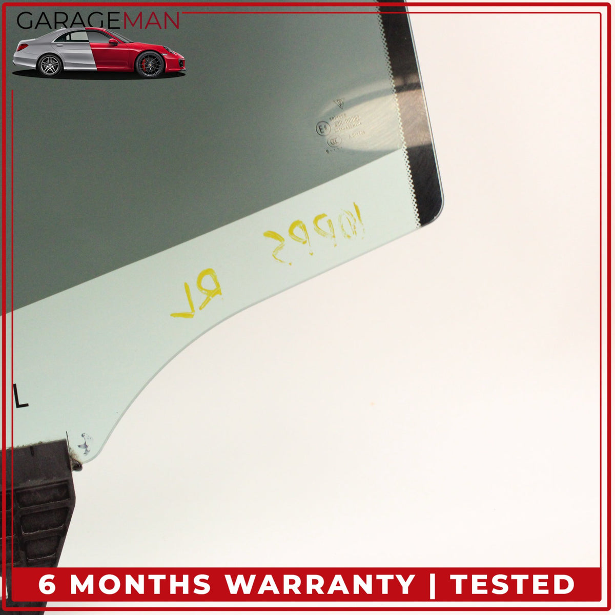 2010-2016 Porsche Panamera 970 Rear Left Side Door Window Glass 97054451100 OEM