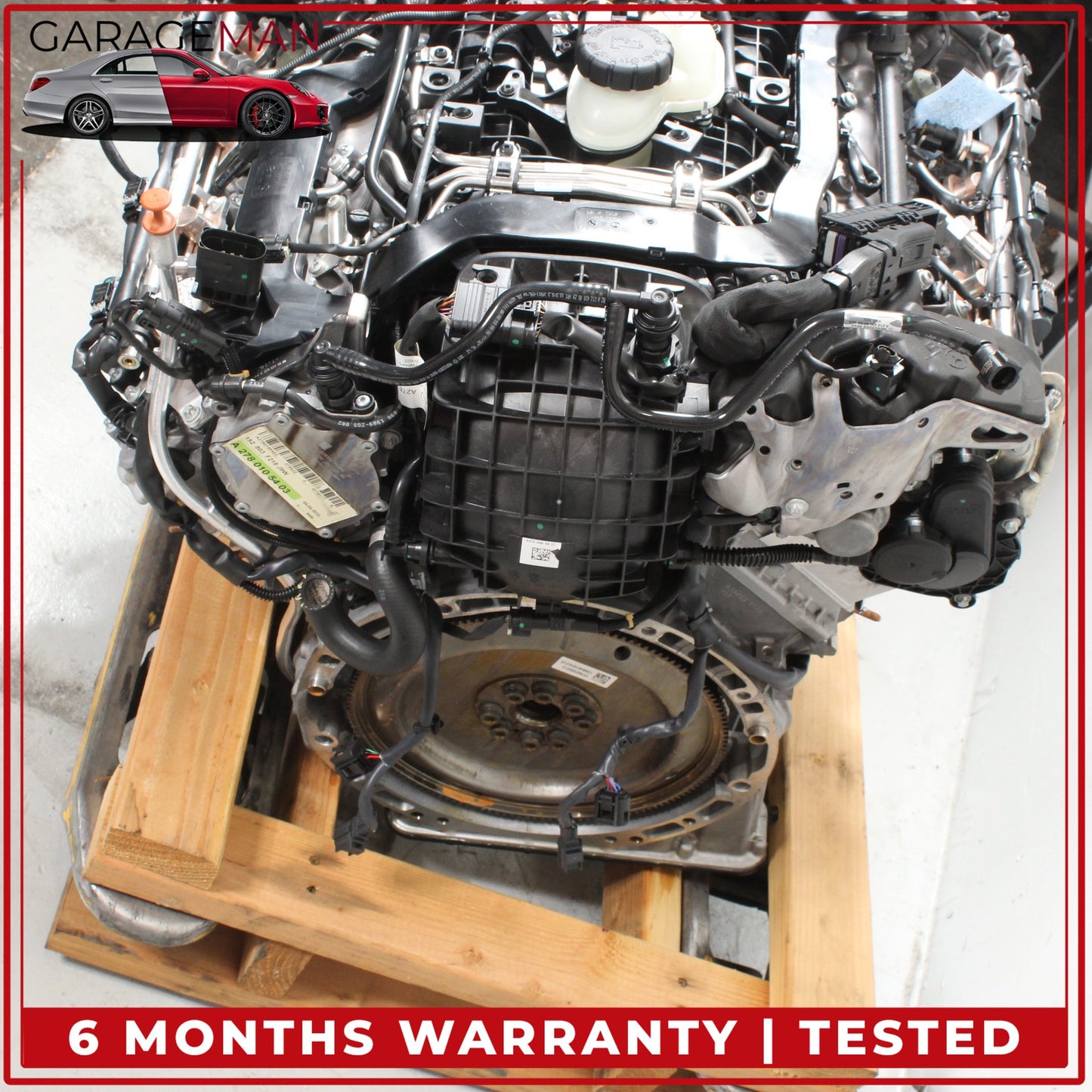 2012-2014 Mercedes-Benz CLS550 W218 RWD 4.6L Engine Motor M278 mileage 41k