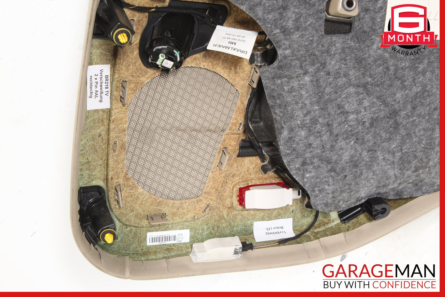 2012-2014 Mercedes W218 CLS550 Rear Left Side Interior Door Panel Beige OEM