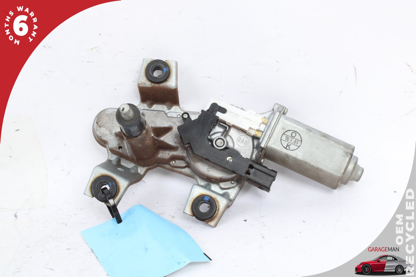 2010-2013 Land Rover LR4 SUV Rear Glass Windshield Wiper Motor DLB50007 OEM