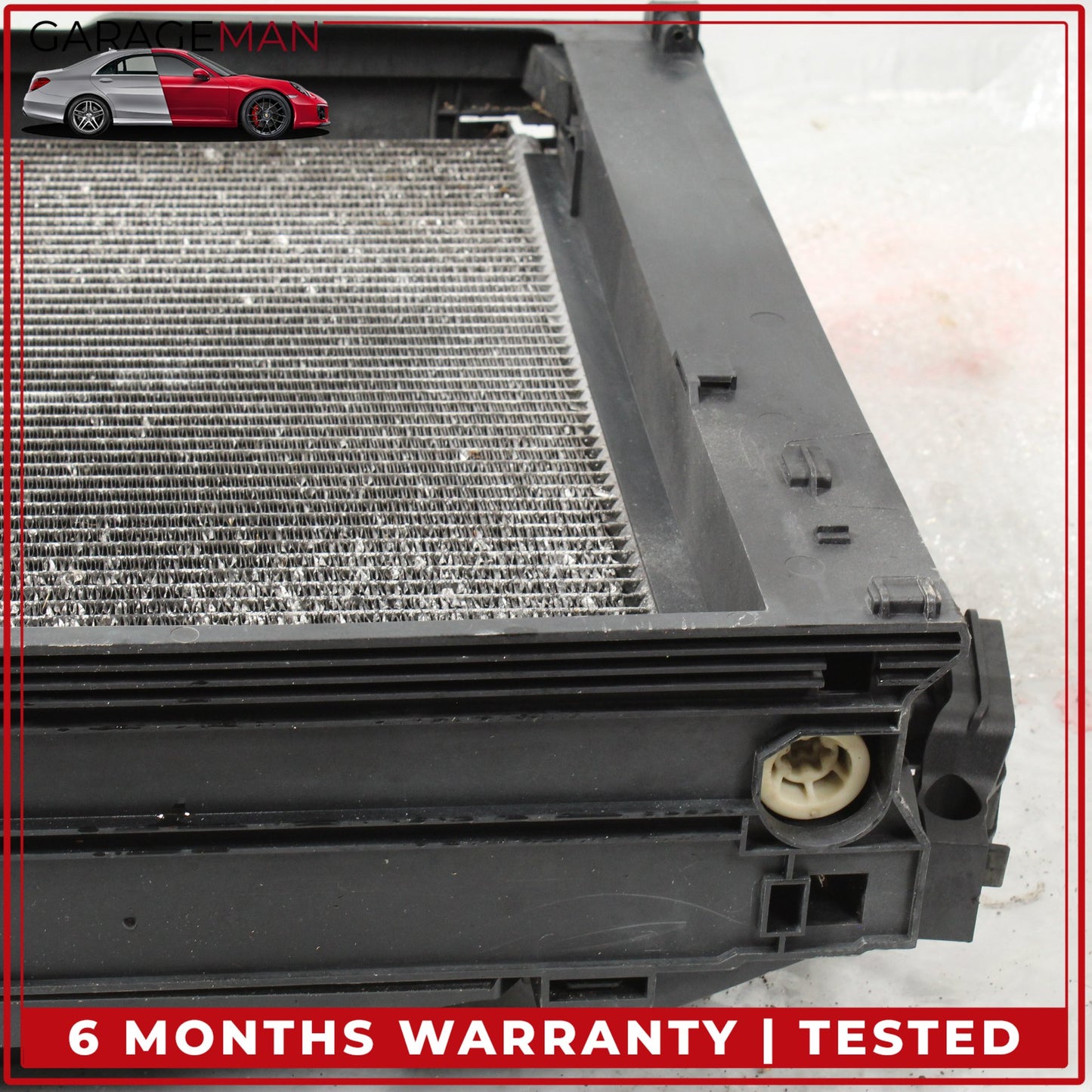 2011 BMW 528i F10 N52 Cooling Radiator w/ Fan Assembly 8669005