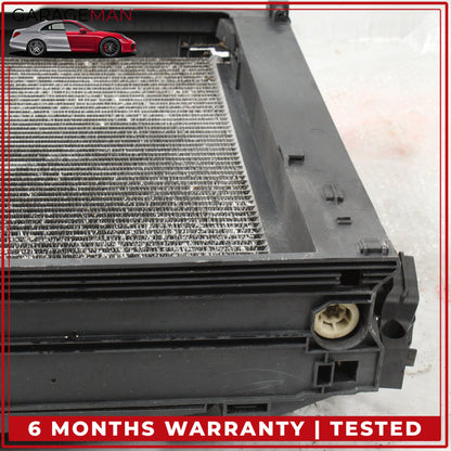 2011 BMW 528i F10 N52 Cooling Radiator w/ Fan Assembly 8669005