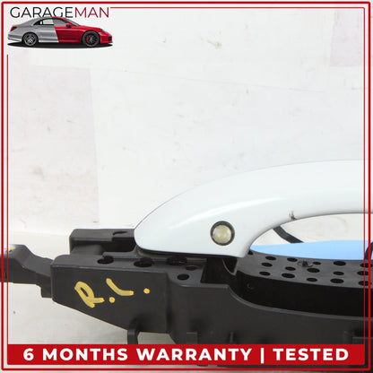 2011-2018 Audi A8 S8 Rear Left Exterior Door Handle Glacier White Metallic OEM