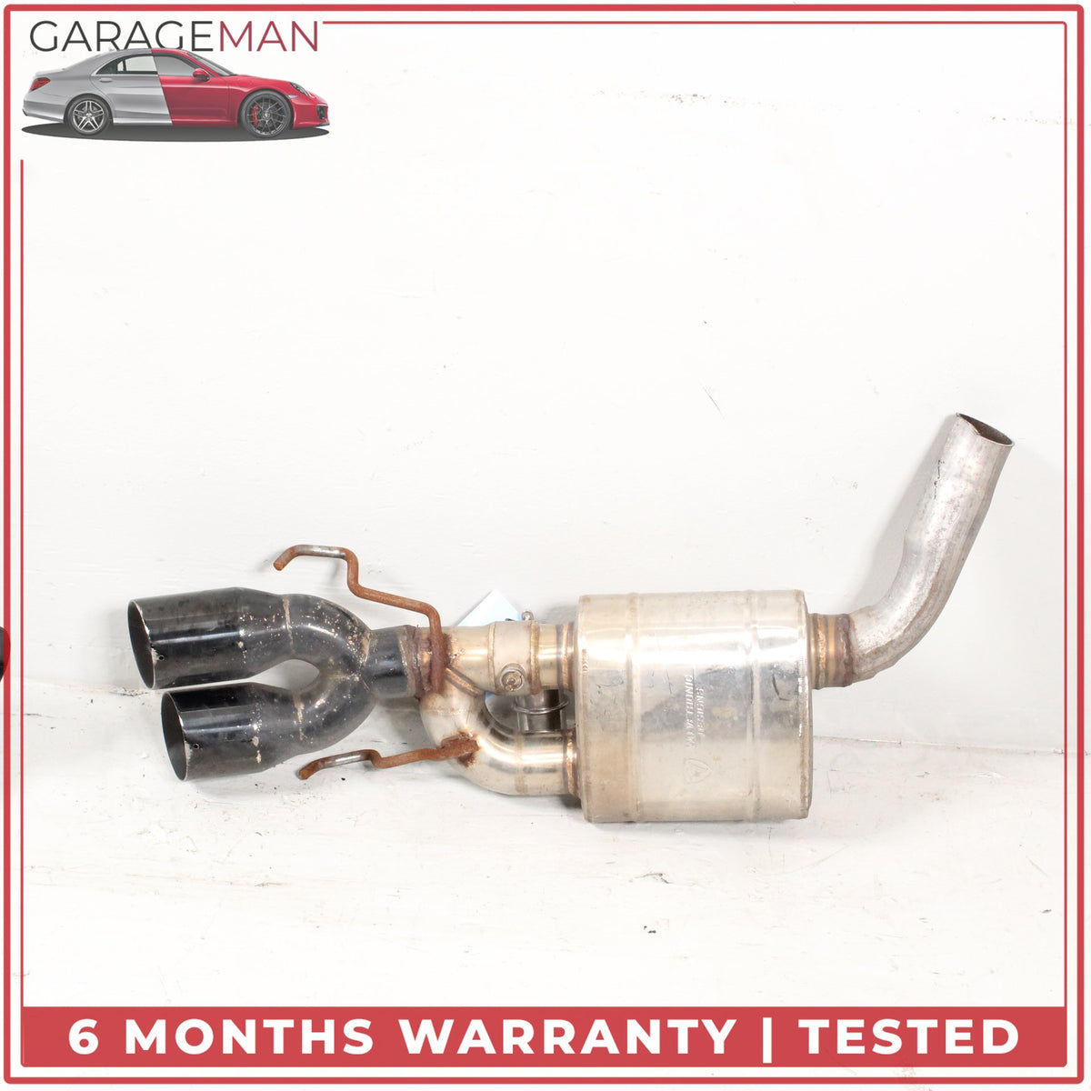 2007-2014 Mercedes-Benz CL550 W216 Valvetronic Designs Exhaust Mufflers Pair
