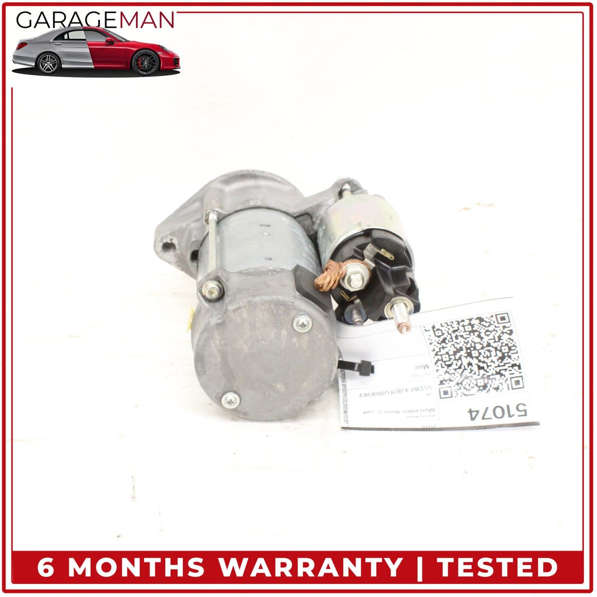 2015-2020 Mercedes W205 C300 M274 Engine Motor Starter 2749062100 OEM