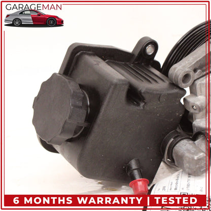 2003-2011 Mercedes-Benz SL500 R230 RWD Power Steering Pump w/ Reservoir Tank OEM