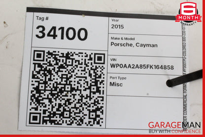 2012-2019 Porsche Cayman 981 Front Right Side Door Lock Actuator 8J1837016F OEM