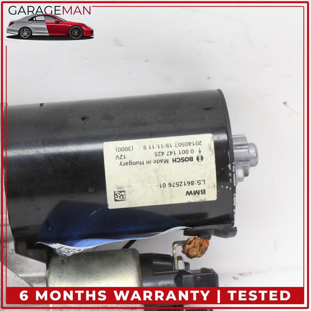 2012-2018 BMW 328i F30 Engine Motor Starter 8612576 OEM
