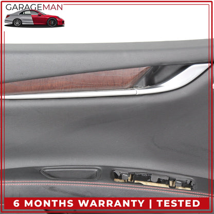 2014-2017 Maserati Quattroporte M156 Front Left Interior Door Trim Panel OEM