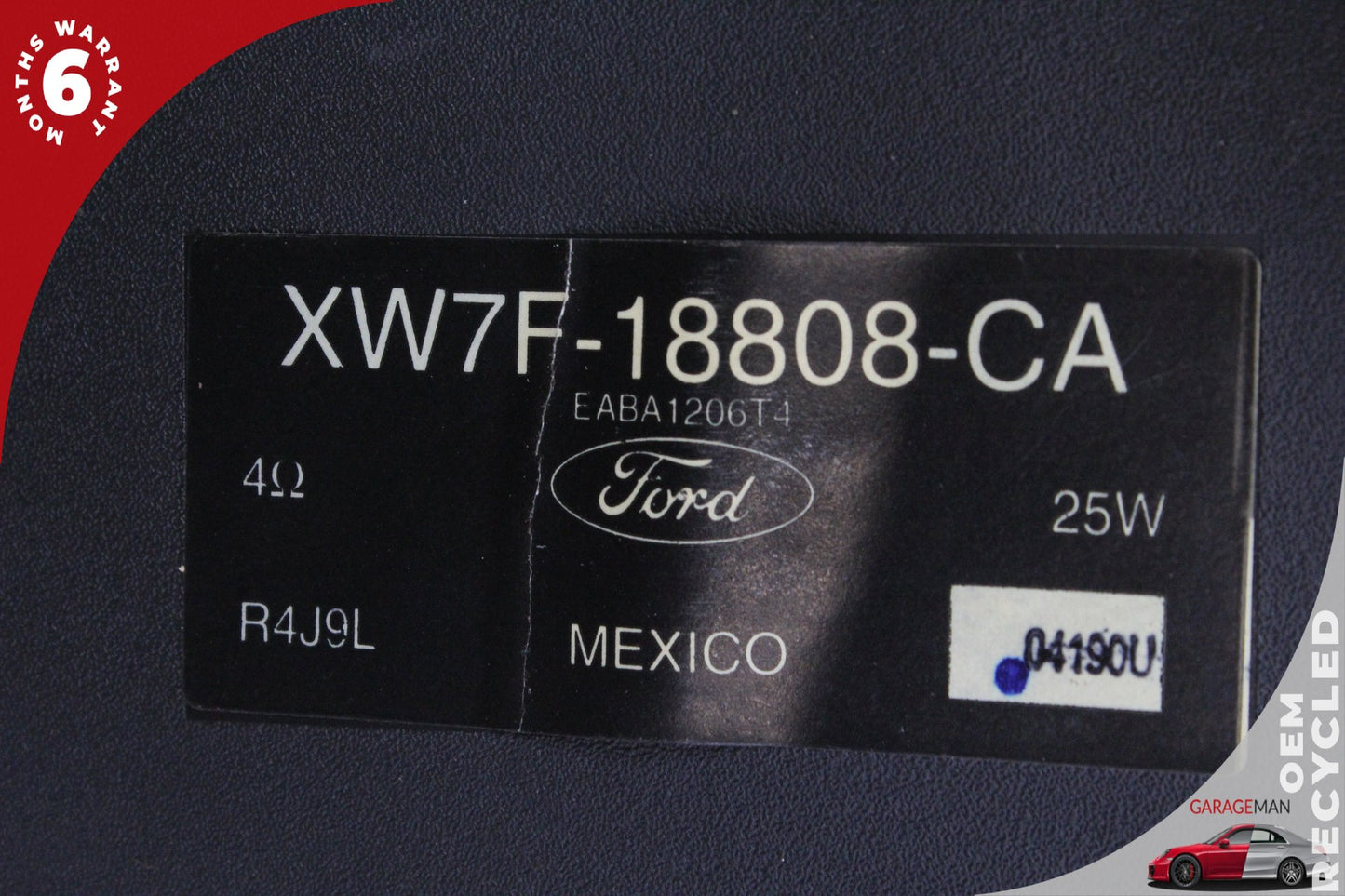 2002-2005 Ford Thunderbird Front Left and Right Side Door Speaker XW7F18808CA