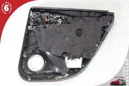 2012-2018 Audi A6 Rear Left Driver Side Interior Door Panel 4G0867221 OEM