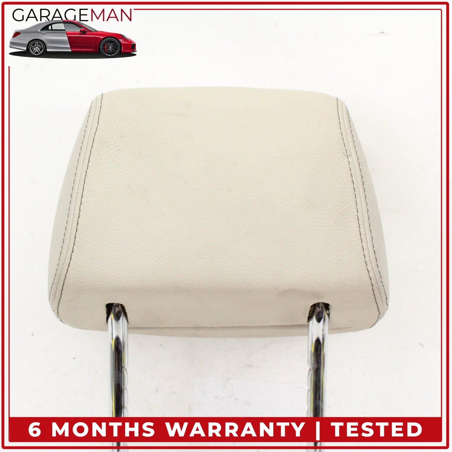 2011-2018 BMW X3 X4 F25 SUV Front Left or Right Side Seat Head Rest Beige OEM
