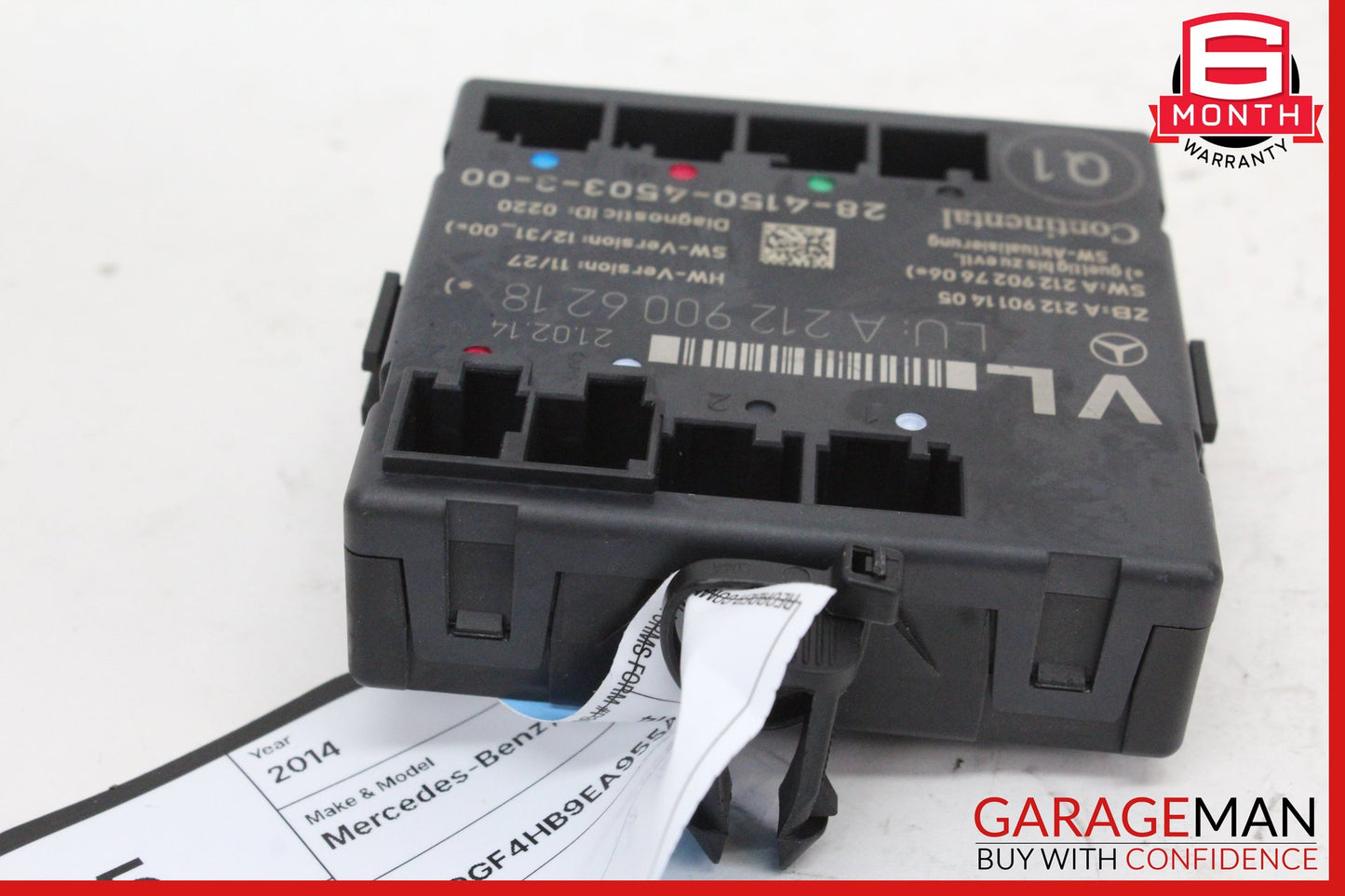 2008-2018 Mercedes-Benz C250 W204 Left Front Door Control Module 2129006218 OEM