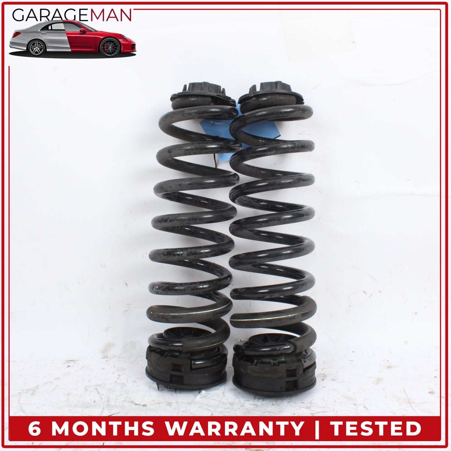 2006-2011 Mercedes W164 ML350 Rear Left and Right Side Coil Spring Set OEM
