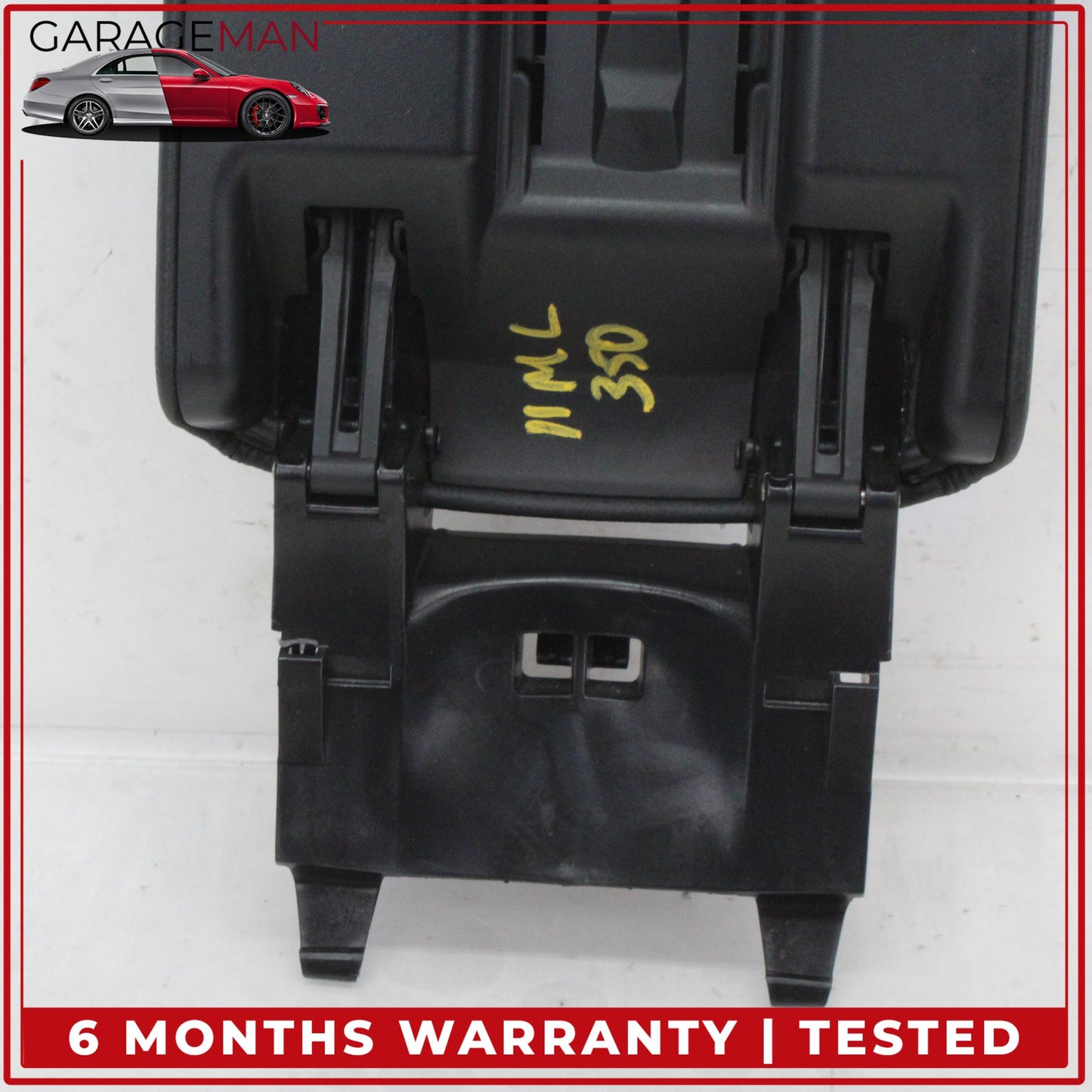 2006-2012 Mercedes W164 ML350 GL450 Front Center Armrest Lid Cover Black OEM