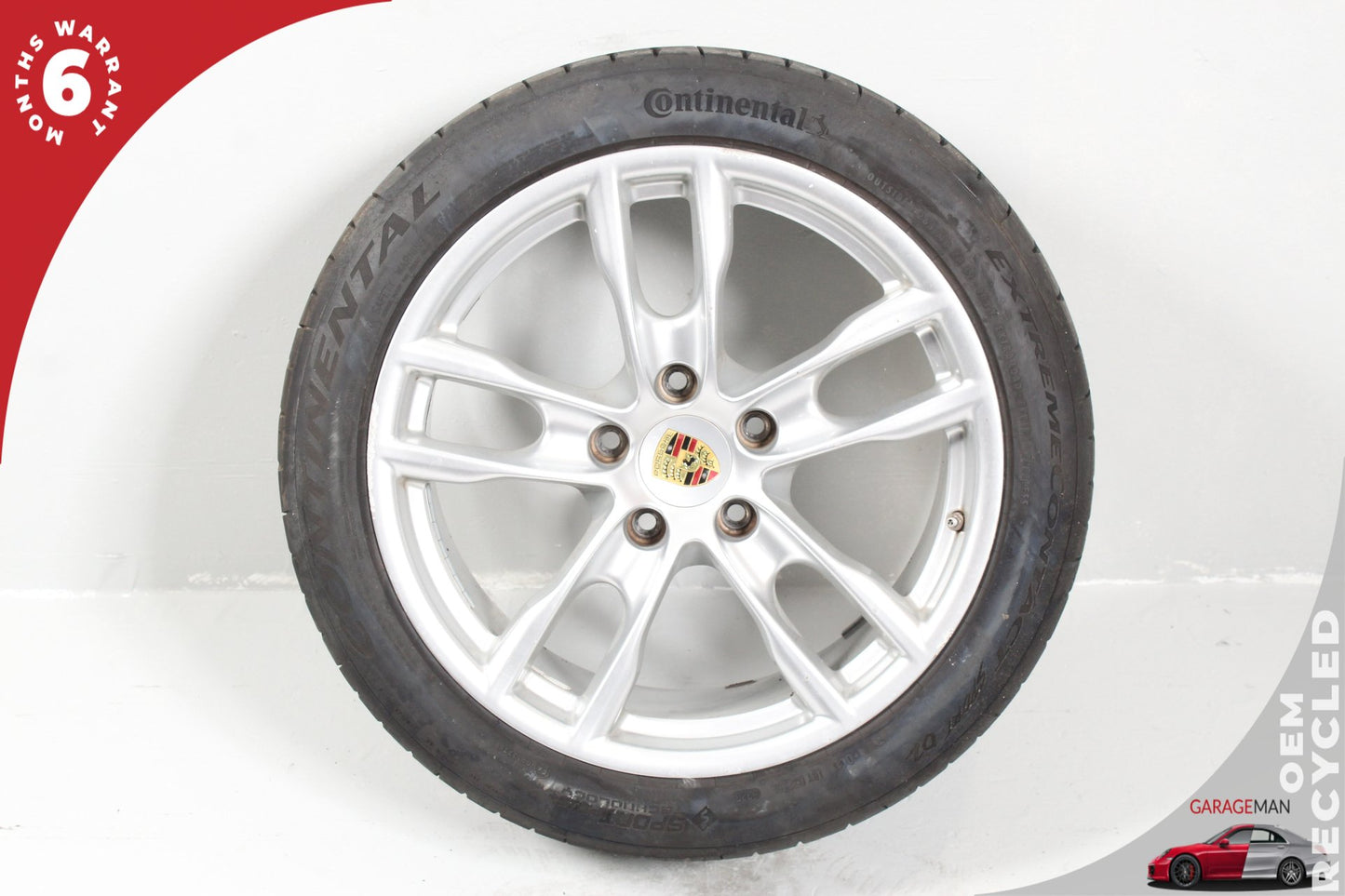 2013-2016 Porsche Boxster 981 Wheel Rim w/ Tire 9.5JX19H2 ET45 98136214302 OEM